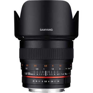 Объектив Samyang MF 50mm f/1.4 AS UMC Sony E