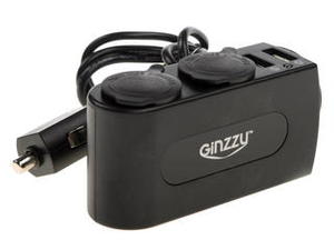 Разветвитель автоприкуривателя GINZZU GA-4615UB