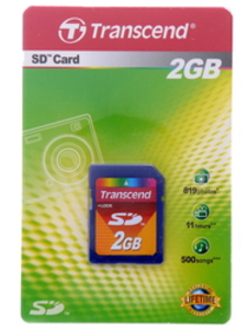 Карта памяти SD 2Gb Transcend TS2GSDC