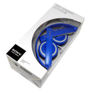 Наушники полноразмерные SONY MDR-S40 (3.5 mm jack) синие