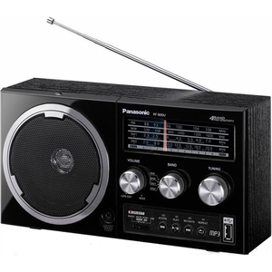 Радиоприемник Panasonic RF-800UEE-K + батарейки