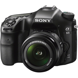 Цифровой фотоаппарат Sony Alpha SLT-A68 (ILCA-68) Kit 18-55mm черный