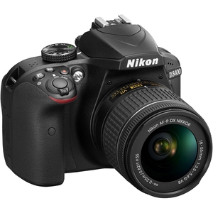 Цифровой фотоаппарат Nikon D3400 Kit AF-P 18-55mm VR черный
