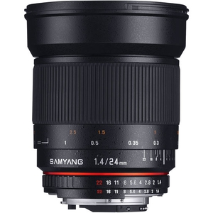 Объектив Samyang MF 24mm f/1.4 ED AS UMC SONY E