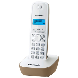 Радиотелефон Panasonic KX-TG1611RUJ, бежевый