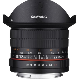 Объектив Samyang MF 12mm f/2.8 ED AS NCS Fish-eye Pentax