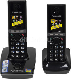 Радиотелефон Panasonic KX-TG8052RUB Black
