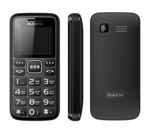 Мобильный телефон Maxvi B3 Black
