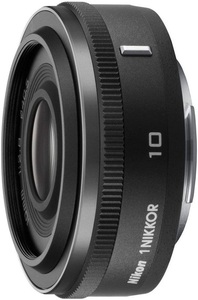 Объектив Nikon 10mm F2.8 Nikkor 1 черный