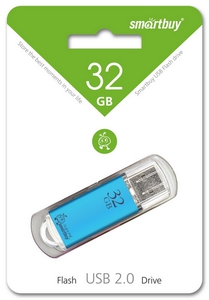 USB флешка 32Gb SmartBuy V-Cut Blue SB32GBVC-B
