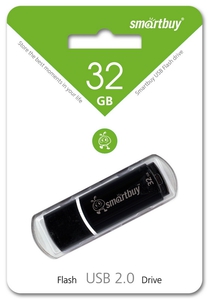 USB 32Gb - SmartBuy Crown Black SB32GBCRW-K