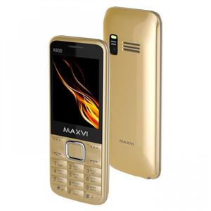 Мобильный телефон Maxvi X800 Gold