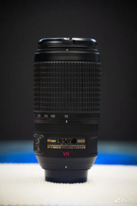 Объектив Nikon 70-300mm F4.5-5.6G ED AF-S VR (Б.У.)