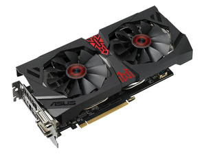 Видеокарта ASUS Radeon R9 380 990Mhz PCI-E 3.0 4096Mb 5500Mhz 256 bit 2xDVI HDMI HDCP STRIX-R9380-DC2OC-4GD5-GAMING