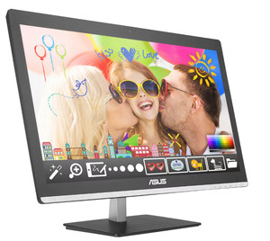 Моноблок ASUS V220ICUT-BG053X 90PT01I1-M03830 (Intel Core i5-6200U 2.8 GHz/4096Mb/1Tb/Intel HD Graphics/Wi-Fi/Cam/DVDRW/21.5/1920x1080 Touch/Windows 10)