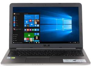 Ноутбук ASUS K501UQ-DM068T 90NB0BP2-M01220 (Intel Core i3-6100U 2.3 GHz/4096Mb/500Gb/No ODD/nVidia GeForce 940MX 2048Mb/Wi-Fi/Bluetooth/Cam/15.6/1920x1080/Windows 10 64-bit)