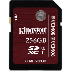 SDXC 256Gb - Kingston XC UHS-I(3) - SDA3/256Gb