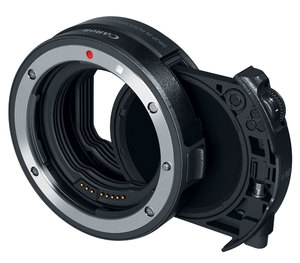 Адаптер Canon Mount Adapter EF-EOS R с нейтральным фильтром Vario ND Адаптер Canon Mount Adapter EF-EOS R с нейтральным фильтром Vario ND