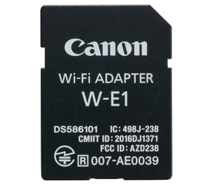 Адаптер беспроводного подключения Canon W-E1 Wi-Fi 1716C001 Адаптер беспроводного подключения Canon W-E1 Wi-Fi 1716C001
