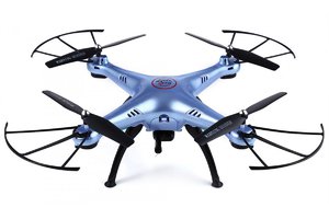 Квадрокоптер Syma X5HW с камерой, синий