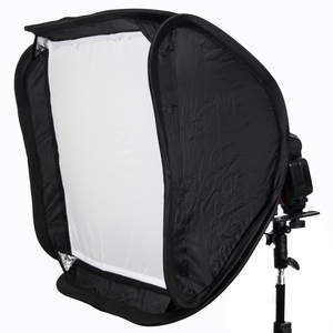 Софтбокс для накамерной вспышки Lumifor LS-4040-F2 40см, с кронштейном