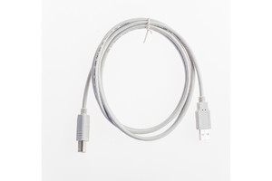 Кабель Prolike USB 2.0 AM-BM 1,8 м, серый