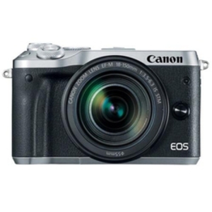 Цифровой фотоаппарат Canon EOS M6 Kit EF-M 18-150mm IS STM серебристый