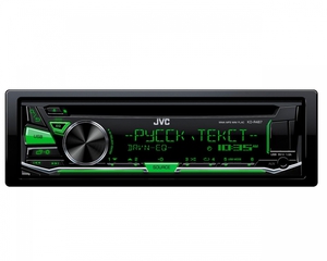 Автомагнитола JVC KD-R487, 1 DIN, 4x50W, USB