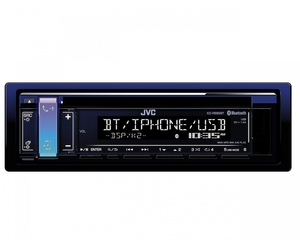 Автомагнитола JVC KD-R889BT, 1 DIN, 4x50W, USB
