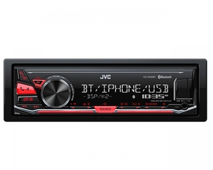 Автомагнитола JVC KD-X342BT, 1 DIN, 4x50W, USB