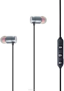 Беспроводные наушники Prolike PLSP06, цвет серебро