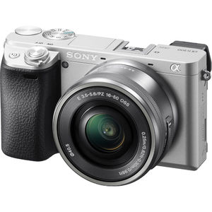 Цифровой фотоаппарат Sony Alpha A6300 (ILCE-6300LS) Kit 16-50mm серебристый
