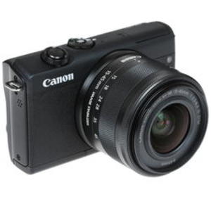 Цифровая фотоаппарат Canon EOS M200 kit 15-45mm IS STM черный