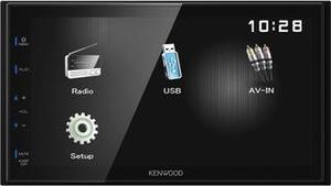Автомагнитола KENWOOD DMX110BT, 2 DIN, 4x50W, USB