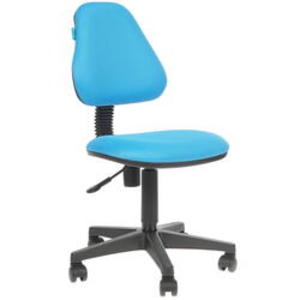 Кресло детское Бюрократ KD-4/TW-55 голубой