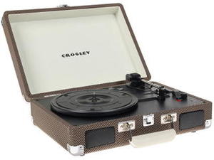Виниловый проигрыватель Crosley Cruiser Deluxe Tweed