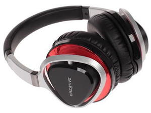 Проводные наушники Creative Aurvana Live!2 красный