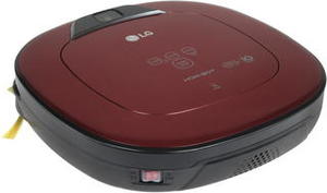 Пылесос-робот LG VR6570LVMP красный