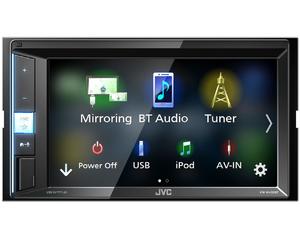 Автомагнитола JVC KW-M450BT черный