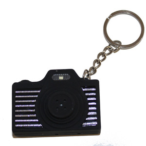 Электронные часы "Фотоаппарат", цвет: черный