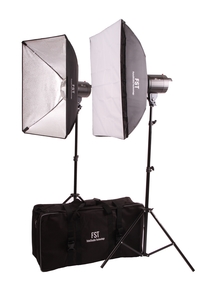 Комплект импульсного света FST F-300 Softbox KIT