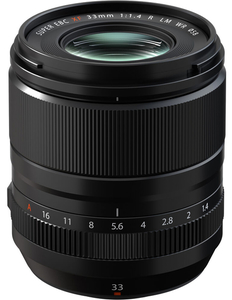 Объектив Fujifilm XF 33mm F1.4 R LM WR