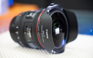 Объектив Canon EF 8-15mm F4.0 L Fisheye USM (Б/У)