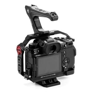 Поддержка адаптера объектива Tilta для клетки Fujifilm X-H2S Чёрная