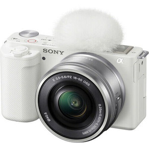 Цифровой фотоаппарат Sony ZV-E10 Kit 16-50mm белый