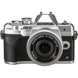 Цифровой фотоаппарат OLYMPUS OM-D E-M10 MARK IV kit 14-42mm Silver