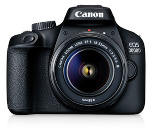 Цифровой фотоаппарат Canon EOS 3000D Kit EF-S 18-55mm DC III Black