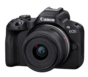 Цифровой фотоаппарат Canon EOS R50 kit RF 18-45mm + 55-210mm BLACK