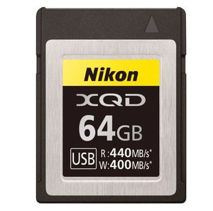Карта памяти XQD 64Gb Nikon MC-XQ64G (440/400 MB/s)
