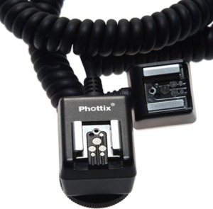 Кабель Phottix Duo для управления TTL вспышками 1 м